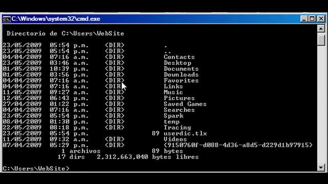 Cd-Cambio de Directorio Ms-Dos.wmv смотреть онлайн