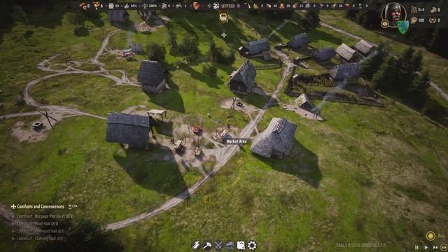 First Look at NEW Medieval Simulator MANOR LORDS! смотреть онлайн
