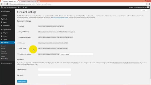 Create a Website with WordPress - Video 22 Media, Permalinks, and Comment Moderation смотреть онлайн