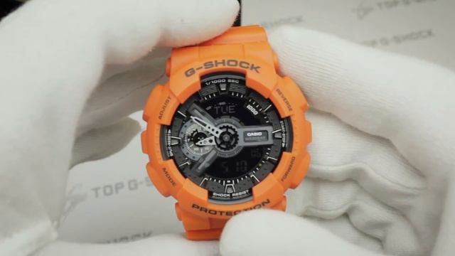 Casio G-Shock GA-110MR-4A обзор наручных часов от Интернет-магазина TopGShop.ru смотреть онлайн