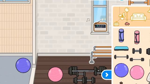 обустройство спорт зала🏈🥋 //тока бока//toca boca// смотреть онлайн