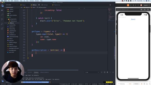 สอน React Native สร้างแอป Pokemon Search สุดเจ๋ง!! ??? смотреть онлайн