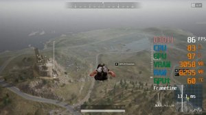 GeForce GTX 1050 ti -- Intel Core i3-9100F -- PUBG FPS Test