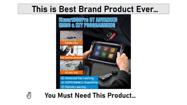 Vident iSmart800Pro BT OBD2 Car Diagnostic Tools смотреть онлайн