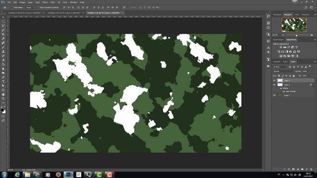 Photoshop Tutorial: How to Create a Camouflage Texture смотреть онлайн