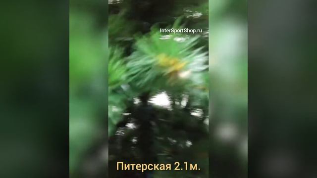Искусственная ель Питерская 2,10 смотреть онлайн