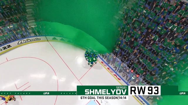 KHL - UFA Salavat Yulaev vs Khimik Voskresensk - Season 2021/22 - NHL 22 смотреть онлайн