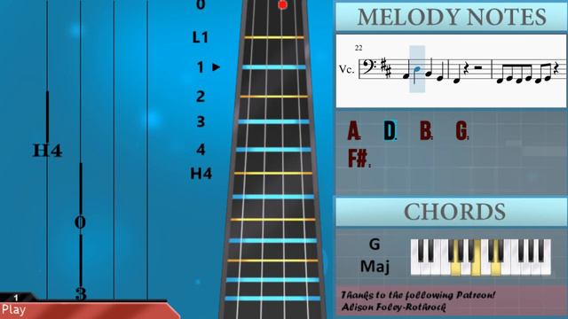 How to play Buttercup by Jack Stauber on Cello (Tutorial) смотреть онлайн