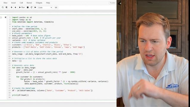 Generating And Troubleshooting Code With Chat GPT | Generating Data In Python With Generative AI