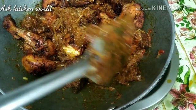 സോസ് ചേർത്തൊരു അടിപൊളി ചിക്കൻ ബിരിയാണി / Chicken biriyani/Ash kitchen world/ Recipe no: 42 смотреть онлайн