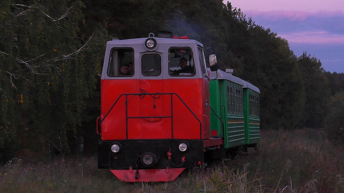 АУЖД. ТУ8-0010 с туристическим поездом Алапаевск — Калач