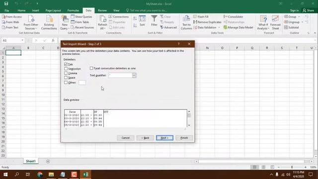 how to convert text file to excel file in 2020 | Convert Text to XLSX (Excel) Windows 10 смотреть онлайн