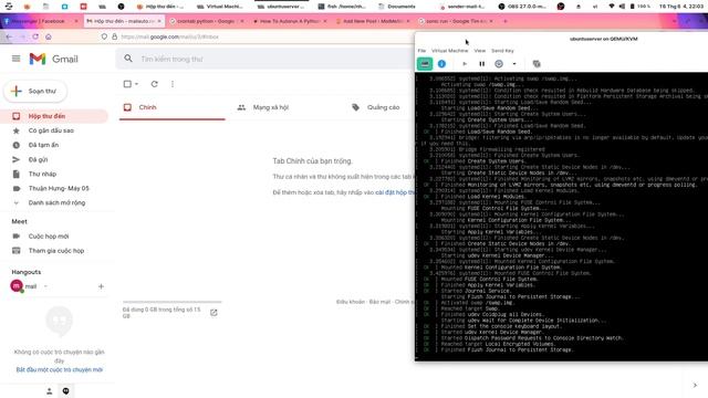 Test python script gửi email tự động khi mở máy linux server смотреть онлайн