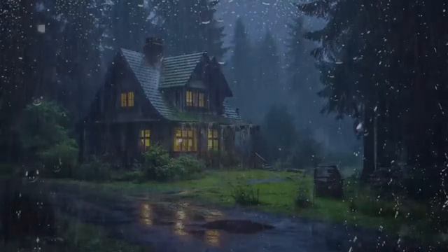 Pioggia Rilassante per Dormire - Suono della Pioggia e Tuoni sul Tetto - Rain Sounds For Sleeping смотреть онлайн