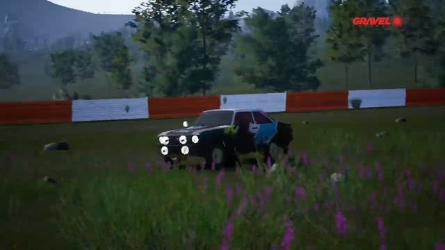 gravel gameplay - Ford escort mk 2 смотреть онлайн