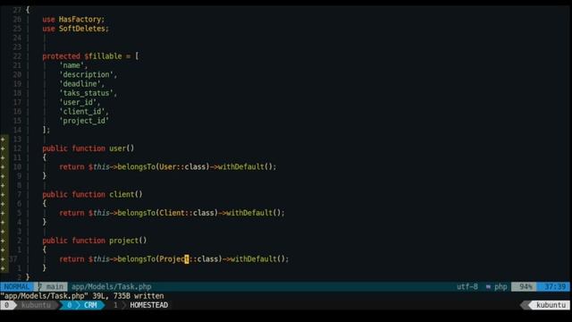 Laravel Curso CRM desde Cero: Configurando las Relaciones [6/12] смотреть онлайн