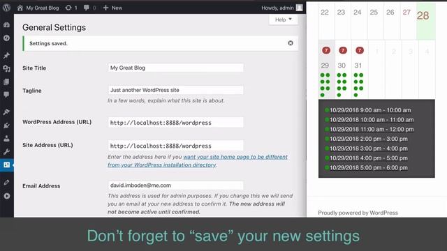 WordPress appointment and scheduling Calendar and Agenda Plugin смотреть онлайн