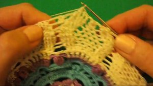 САЛФЕТКА С РЕЛЬЕФНЫМИ ЭЛЕМЕНТАМИ. ЧАСТЬ 2