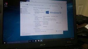 Windows 10 running performance on Acer 3680 2472
