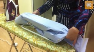 Как правильно гладить рубашку  Мастер класс