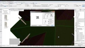 ARCHICAD  project home lessons 14. ( Подрезка крыши. Ручная.Продолжение)