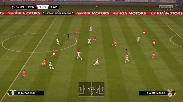 FIFA 19 | Europa League Final | Benfica vs Lazio | 1v1 | local pc gameplay 1080p 60fps смотреть онлайн