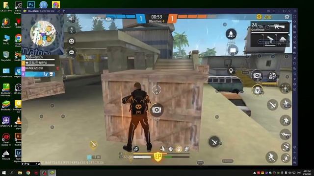 Free Fire OB39 X86 i5 3300 + GT440 512MB ddr3 + 4GB Ram + Bluestacks 5 + Windows 10 Gameplay смотреть онлайн
