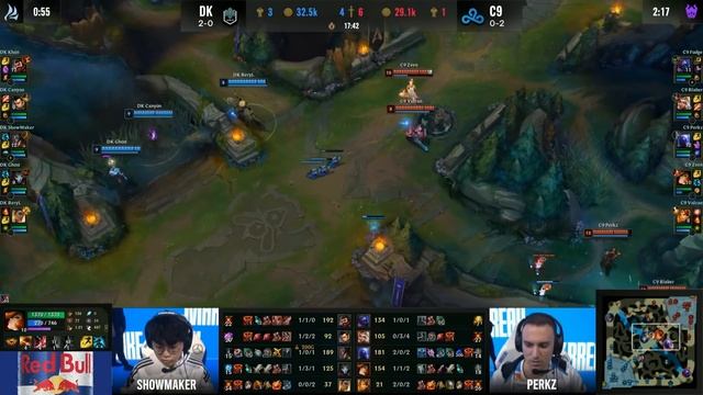 DK vs. C9 | Worlds Group Stage Day 3 | DWG KIA vs. Cloud9 (2021) смотреть онлайн