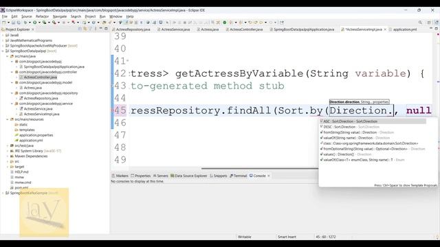 Spring Boot using JPA sorting | Java concepts by Jay tutorial | by Ponnam Jay | смотреть онлайн