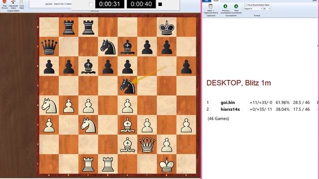 Opening books: goi.bin v.2.1 vs Hiarcs 14x смотреть онлайн