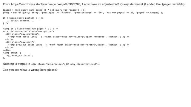 Wordpress: Pagination not working with custom post type смотреть онлайн