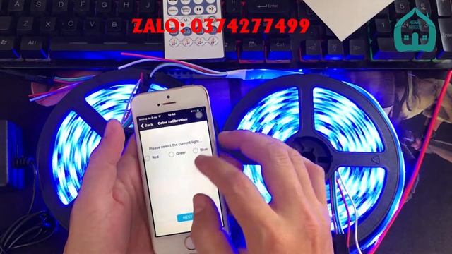 Hướng dẫn sử dụng và cài đặt led ws2811 qua controller app Zengge mới loại có nút bấm смотреть онлайн