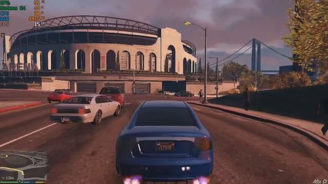 GTA 5 : RADEON R4 GRAPHICS : LOW END PC :GTA V AMD A6 9225 : GAMEPLAY смотреть онлайн