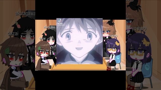 bsd react to atsushi as asuka langley смотреть онлайн