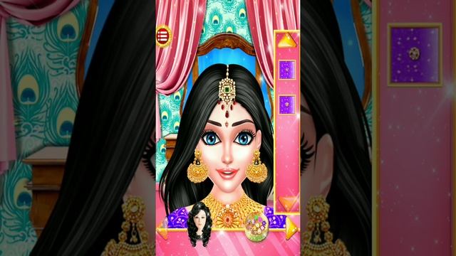 Indian western wedding makeup salon and hand art||girl games||@StylishGamerr ||Android gameplay смотреть онлайн