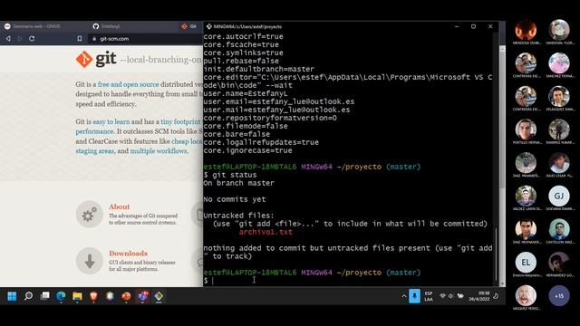 Control de versiones con Git y GitHub смотреть онлайн