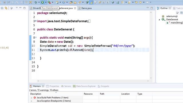 How to Get System Date and Time Format in selenium webdriver смотреть онлайн