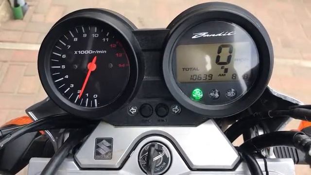 2007 Suzuki Bandit cold start смотреть онлайн