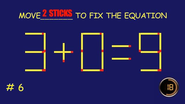 Matchstick Magic 145| Fix by Moving Matchsticks| Can you solve the puzzle? | Logic Matchstick Trick смотреть онлайн