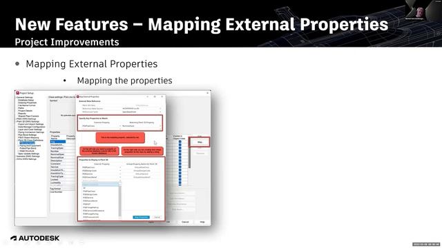 New Features 2024: Mapping External Properties | AutoCAD Plant 3D смотреть онлайн