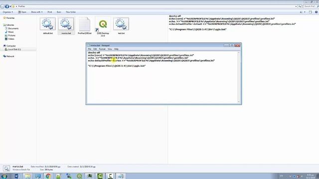 How to open multiple QGIS windows with different user profiles #QGIS смотреть онлайн