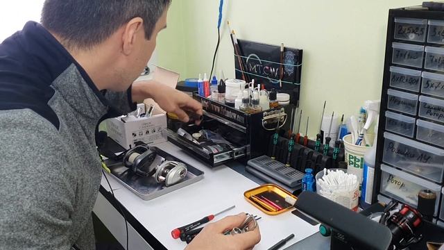 Инструменты для для обслуживания катушек. смотреть онлайн