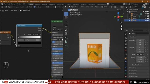 How To Apply Custom Made UV Texture Map in Blender - Final Part 03 | How To Apply UV Map in Blender смотреть онлайн