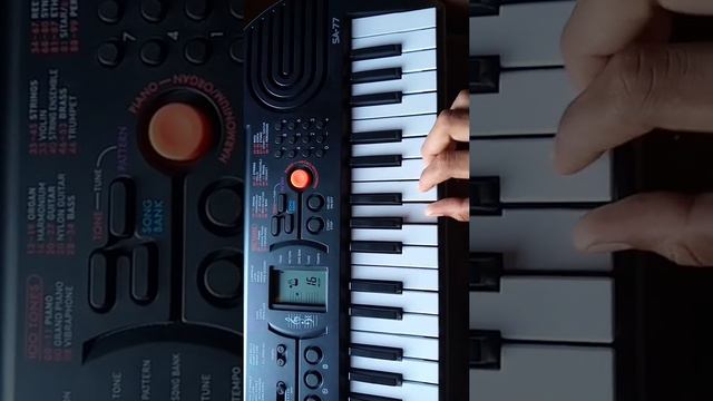 ek baat batao Tum yaadon mein marte Ho play play on Casio 77 смотреть онлайн