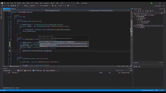 How to delete namespace when creating xml file c# смотреть онлайн