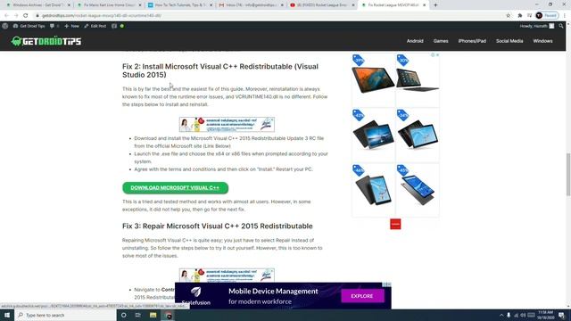 How to Fix Rocket League Error Code: Game Not launching смотреть онлайн