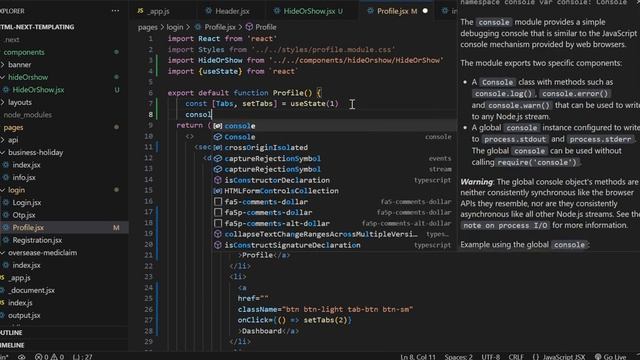 HTML and Bootstrap Tabs To convert Next js and React Implementing | Step-by-Step Tutoria смотреть онлайн