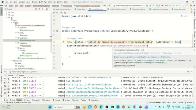 What is Projection in Spring Data JPA | Projection | Spring Data JPA| Spring Boot | EnggAdda смотреть онлайн