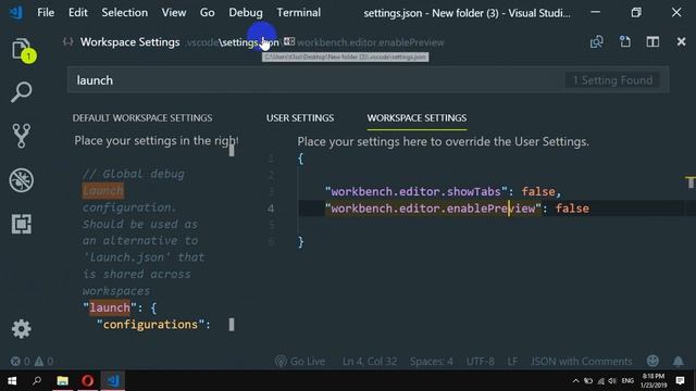 Visual Studio Code showing only one file in the tab bar can't open multiple files смотреть онлайн