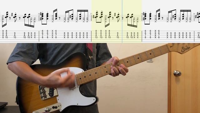 Maroon 5 - This love (Guitar cover with tab) смотреть онлайн